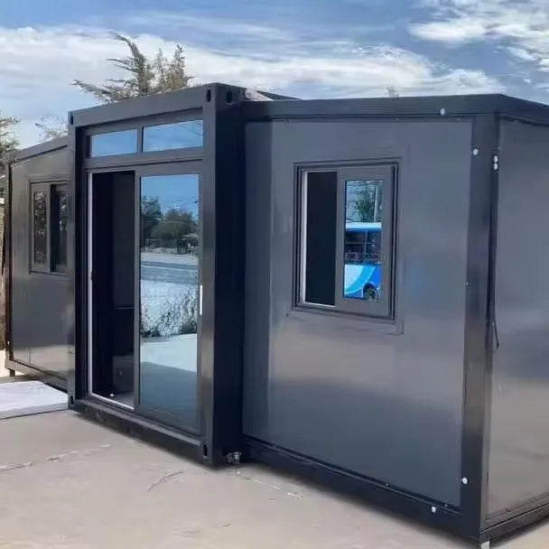 High Quality Folding House Living Villa Prefabricated Expandable Container House 2 Bedrooms Prefab Portable Mobile Tiny Home