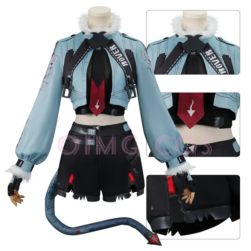 Zenless Zone Zero Jane Doe Cosplay Costume Adult Carnival Uniform  Anime Halloween Party Costumes Masquerade Women Game