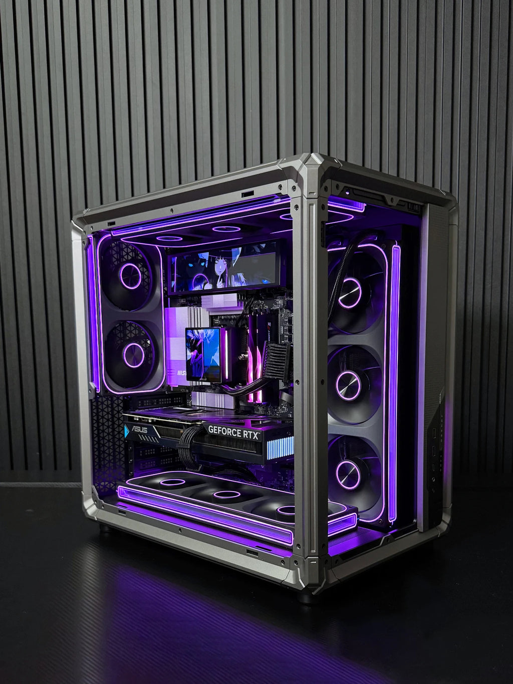 High-end sea view room computer host 9800X3D 5080 gaming e-sports high-quality desktop