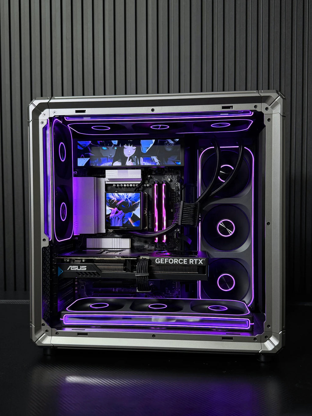 High-end sea view room computer host 9800X3D 5080 gaming e-sports high-quality desktop