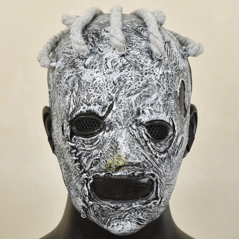 Joey Mask Jordison Band Slip Cosplay Knot Accessories Men Halloween Masquerade Male Scary Full Face Helmet For Disguise Roleplay