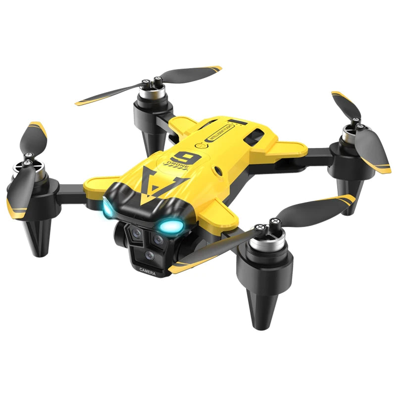 New B9 Pro RC Drone 4K 1080P Wide Angle Dual HD Camera Foldable Quadcopter WiFi FPV Altitude Hold， Long Endurance Drone - Equipped With Optical Flow Positioning And Dual High-definition Cameras, It Is The Perfect Gift For Adults And Aviation Photography E