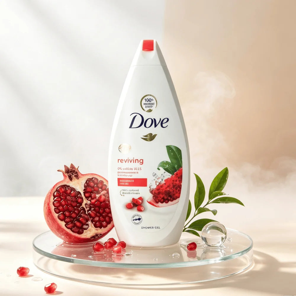 NEW DOVE Body Wash 1 Pcs And Long-Lasting Pomegranate Body Shampoo Body Care,Various Scents Skin Smooth Cleans Deep Nourishment