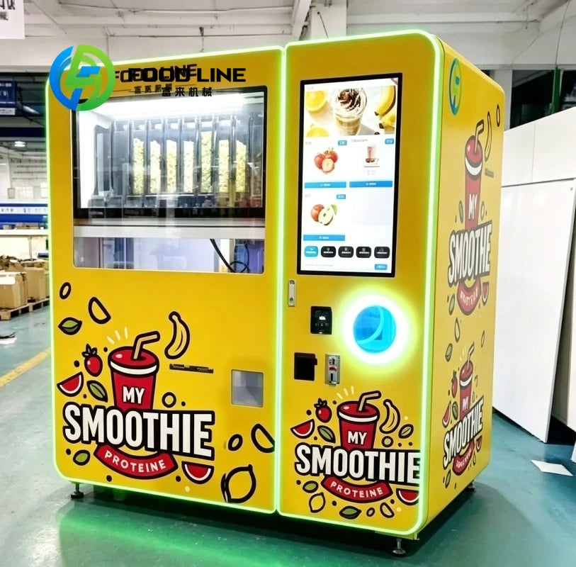 Fruit Smoothy Vending Machine, Smoothie Vending Machine | Fresh Fruit Automatic Mixer | for Restaurant/Retail/Festival
