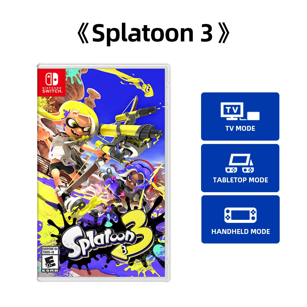Nintendo Switch Game Deals - Splatoon 3 - Games Physical Cartridge EU Version