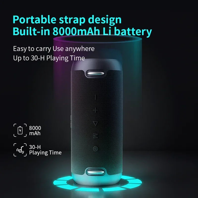 Mifa A90 Bluetooth Speaker 60W Output Power Bluetooth Speaker with Class D Amplifier Excellent Bass Performance Camping Speaker
