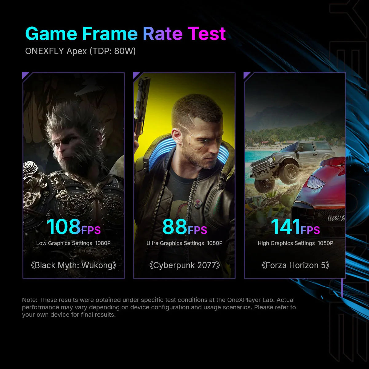 OneXPlayer Apex Air Intel Arc G3 Extreme Handeld Game Console 8-Inch 120Hz LCD Display 32GB 1TB Gaming Laptop Fingerprint Unlock