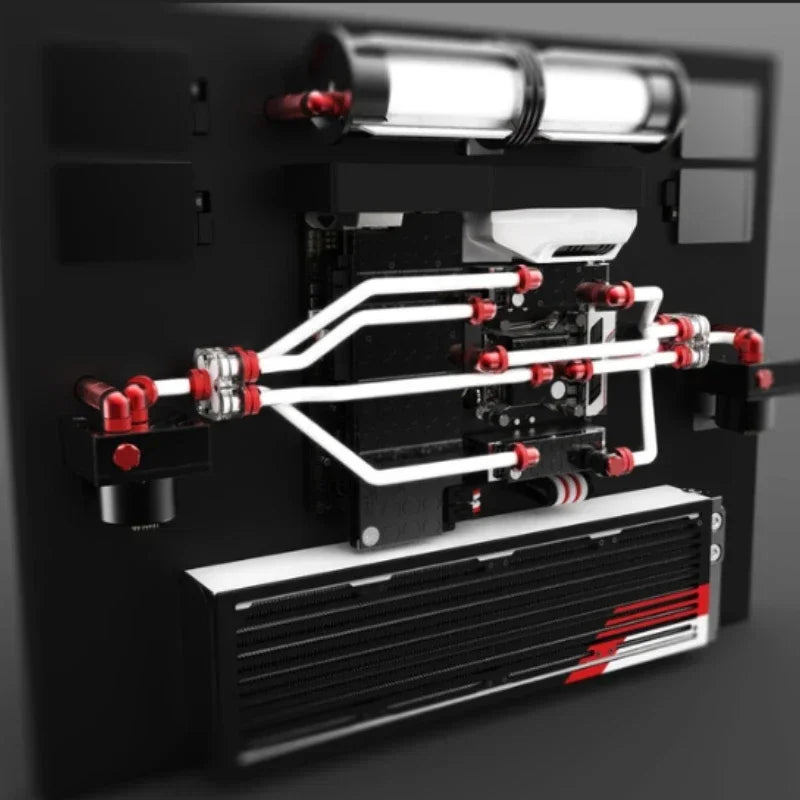 I9-14900KS/RTX 4090 split water-cooled gaming computer console