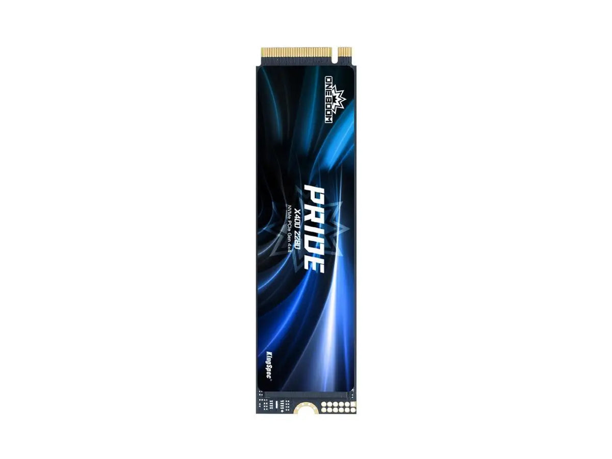 KingSpec ONEBOOM X400 2280 1TB M.2 NVMe 1.4 PCIe 4.0 Gen4 Gaming SSD, Speed Up to 7400MB/s, 3D TLC NAND, Internal Solid State Disk Compatible for PS5