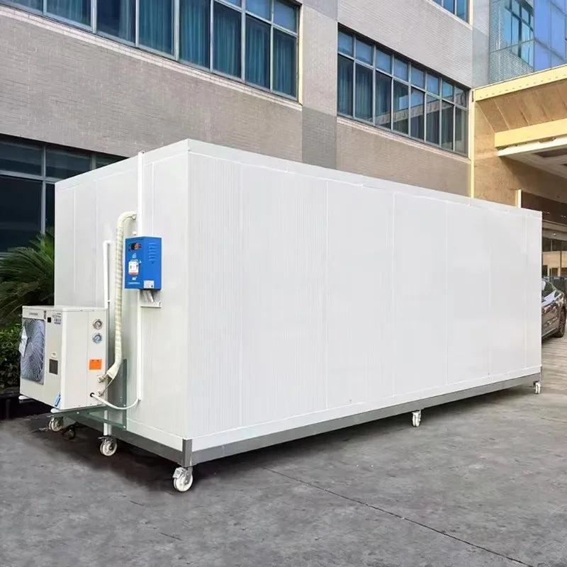 Restaurant Kitchen Walk in Chiller for Food Preparation Storage with Semi Hermetic Compressor Cold Room Custom