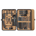 7/16/24Pcs Manicure Set Professional Nail Clipper Pedicure Kit Stainless Steel Nail Care Tool Grooming Kit with Luxurious Travel