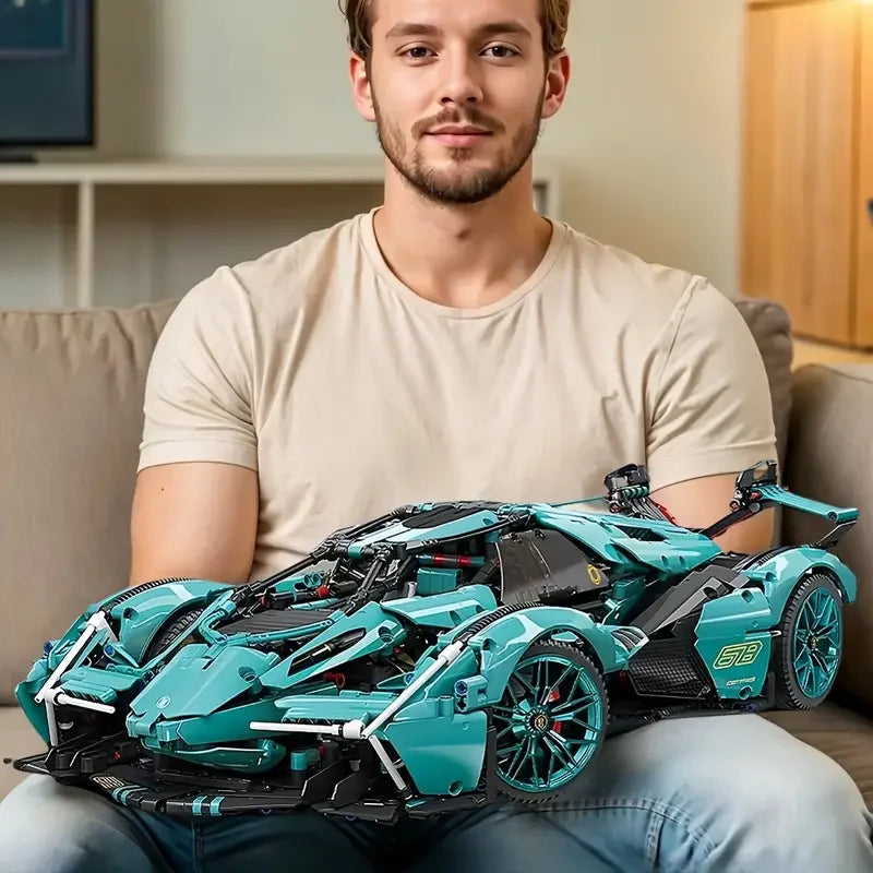569pcs DIY building kit, perfect for bedroom decor and gifts, desktop decorations, hobbyist toys.
