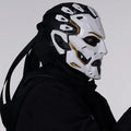 JAUPTO Punk Witcher Mask Halloween Costume Prop Face Mask for Parties Quality Assurance Cosplay Accessory