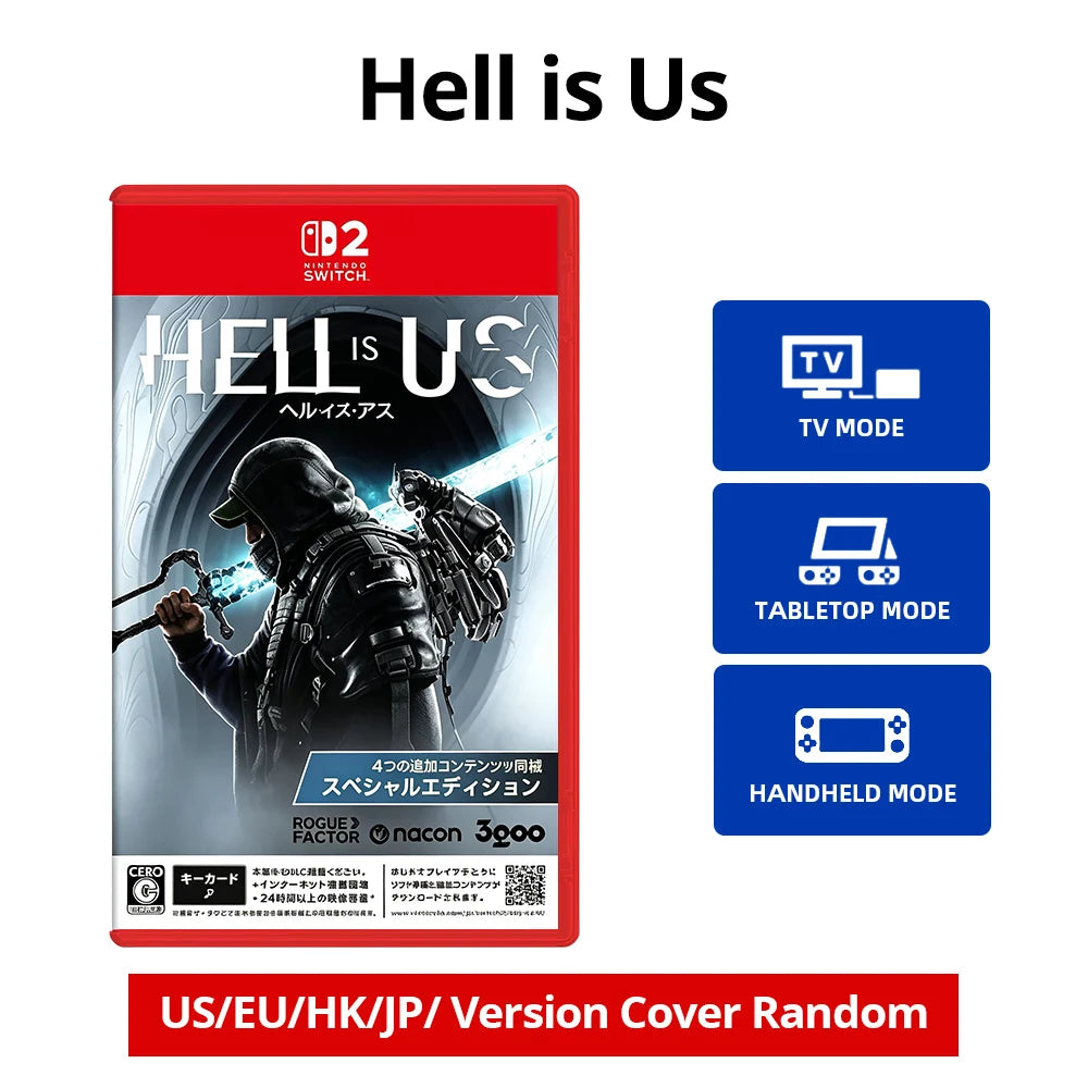Nintendo Switch 2  Game - Hell is Us - Legacy Collection - Physics Game Ink Cartridge