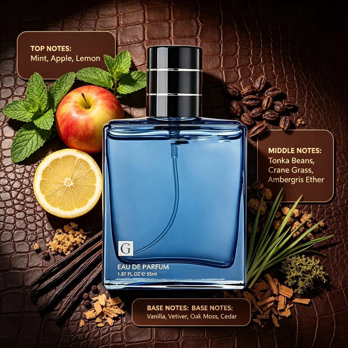 Men Cologne Blind Box, Random 1 Bottle out of 7 Fragrances, Chance to Get Hidden 100ml Upgrade Perfume, Long Lasting Woody Scent, Eau De Toilette, Ideal Gift for Boyfriend Husband Daily Dating Travel