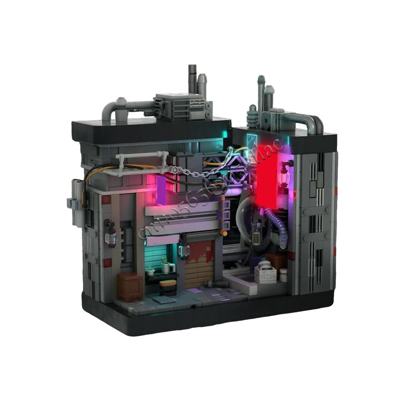 874PCS MOC Star Battle Series Coruscant Low Concentration Model Building Block Brick Creative Assembly Educational Toys Gifts