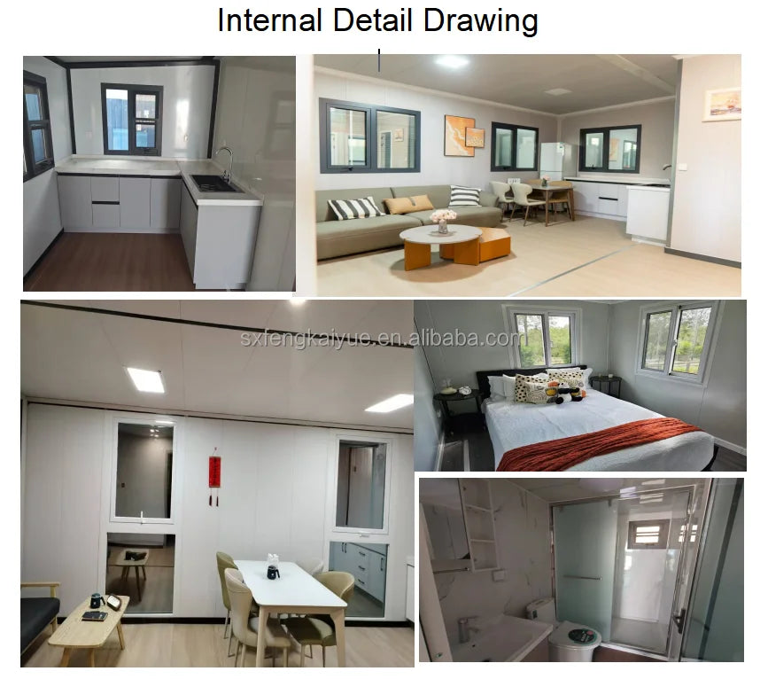 Customized Casas Prefabricadas Modernas Expandable Container House Prefabricated Homes Modular Shipping Home Prefab Houses Moder