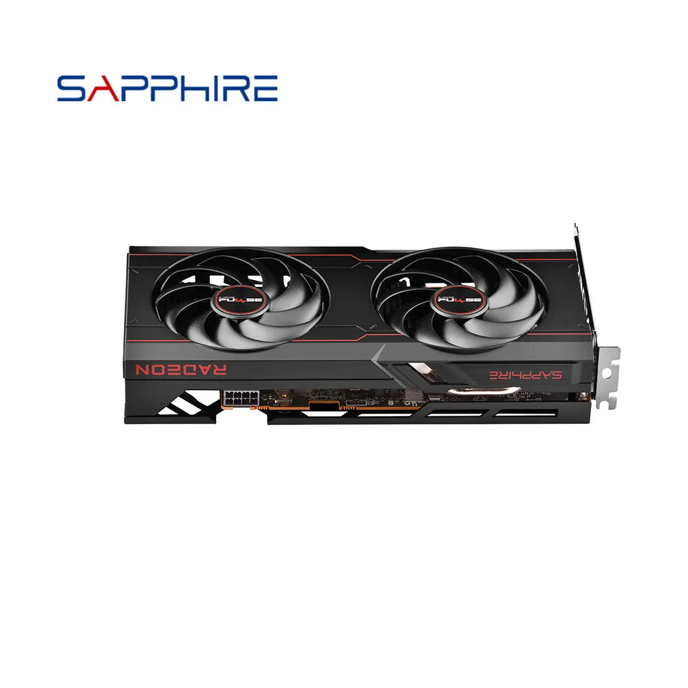Sapphire RX 6600XT 8GB Video Card GPU AMD Radeon RX6600 Graphics Cards Desktop PC Computer Game