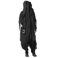 ARENS Techwear Goth Coat Men's Windbreaker Gothic Hip Hop Harajuku Dark Wear Long Cardigan Men Black Japanese Streetwear
