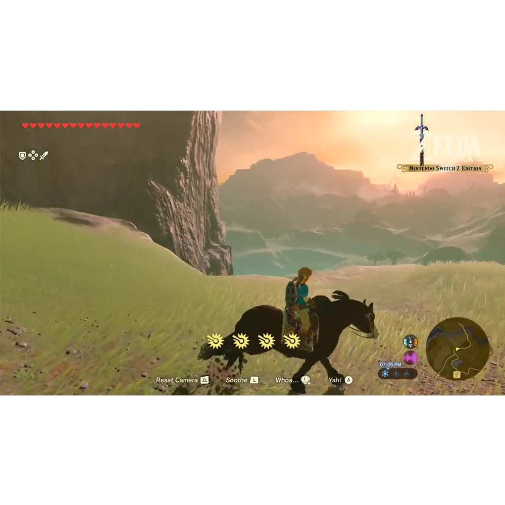 Nintendo Switch 2 Game Deals - The Legend of Zelda: Breath of the Wild -  Games Adventure Action and RPG Genre Switch 2 Edition