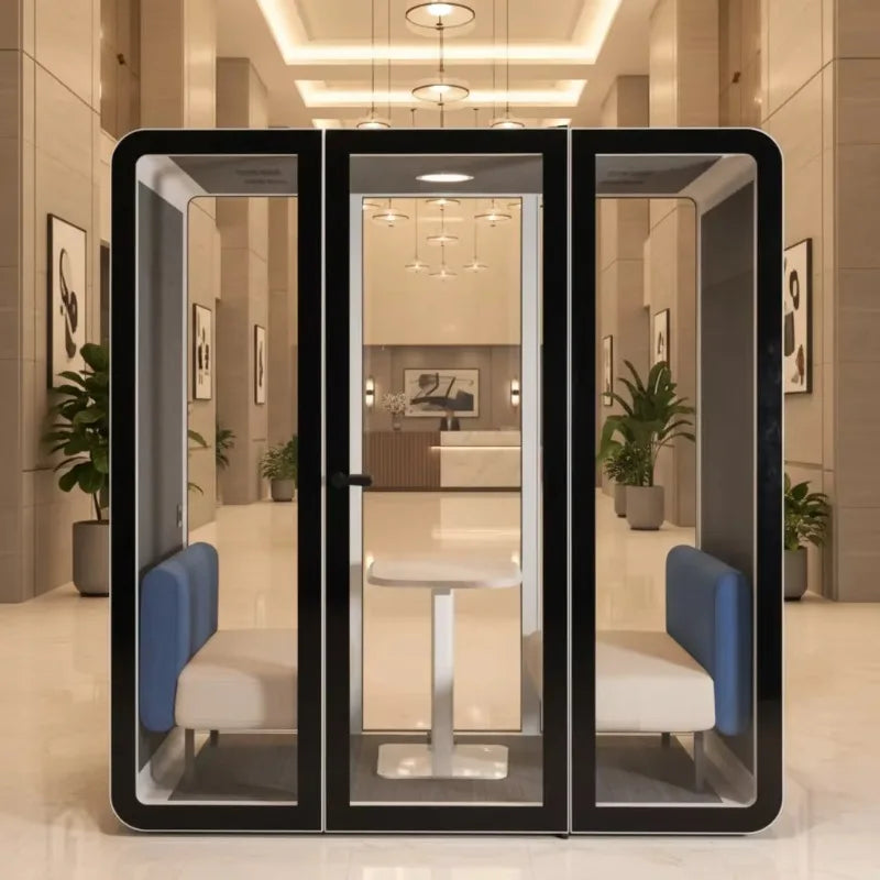 Modular Silent Cabin Customized Movable Sound Insulated Home Office Privacy Booth Acoustic Pod
