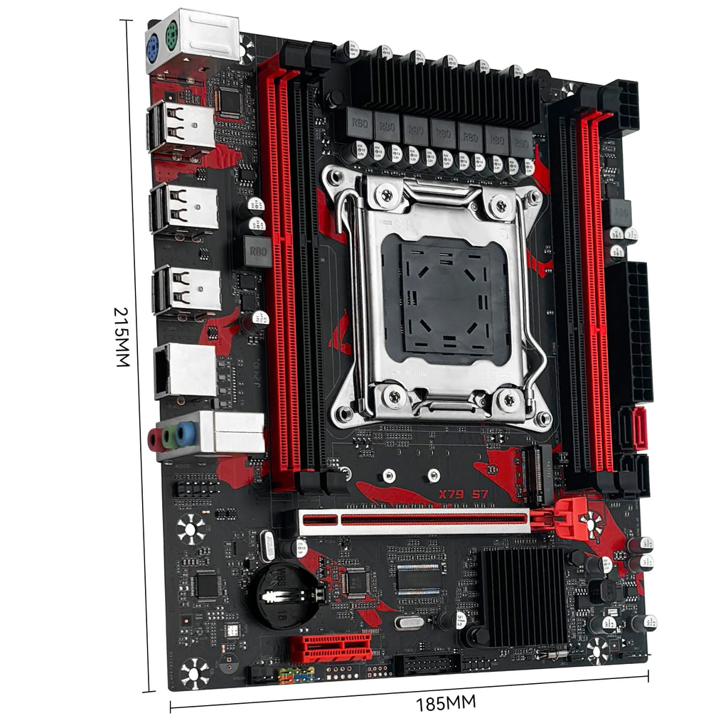 MACHINIST X79 Motherboard LGA 2011 Support DDR3 Memory Dual Channel And Xeon E5 Processor PCI-E NVME M.2 USB2.0 SATA3