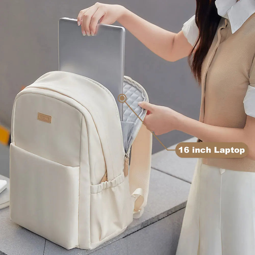 Women's Lightweight Travel Backpack Fashion Girls School Bag 16 Inch Laptop Waterproof Backpacks College Student School Backpack