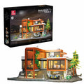 MOC 3060pcs Modern Holiday Villa House Building Blocks Street View Architecture Modular Model Kit Assembly Toys Halloween Gifts
