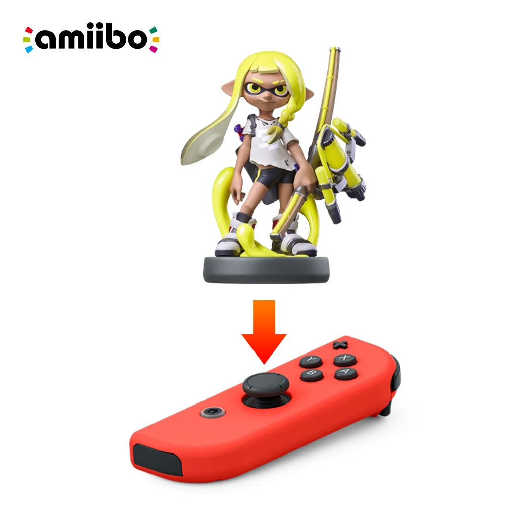 Nintendo Amiibo Figure  splatoon 3 /Splatoon series/ octopus / untuk Model Interaksi Game Konsol Game Nintendo Switch