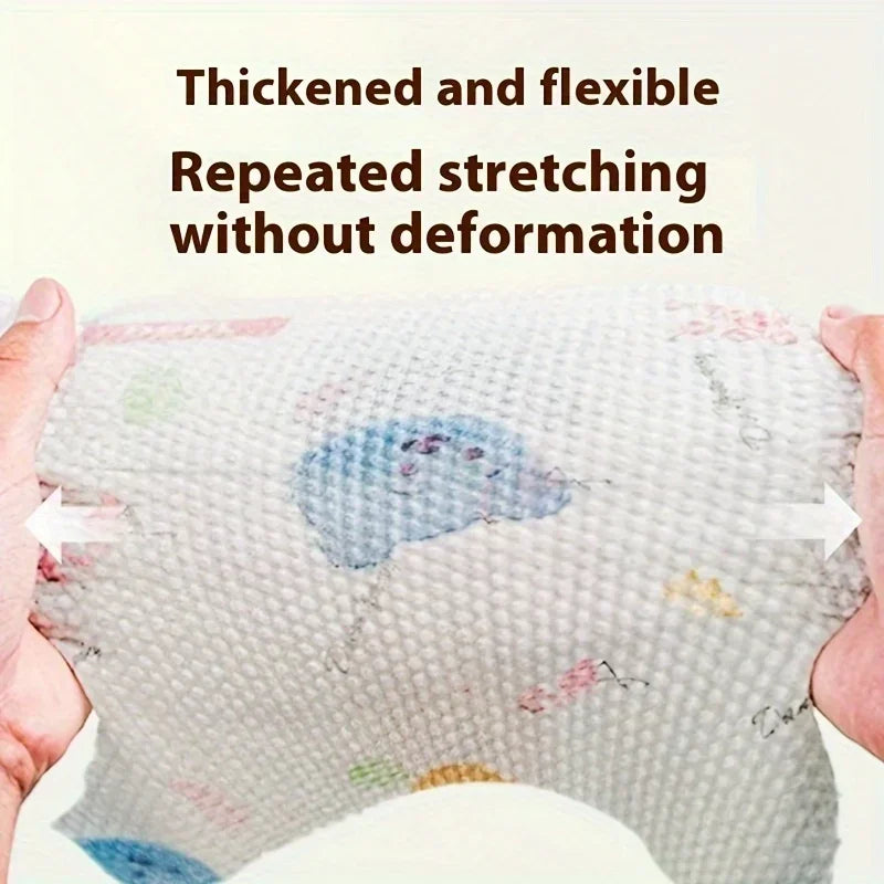 One-time dishcloth water wash dry wet dual-use non-stick oil rags household cleaning rags kitchen towel kichen accessories