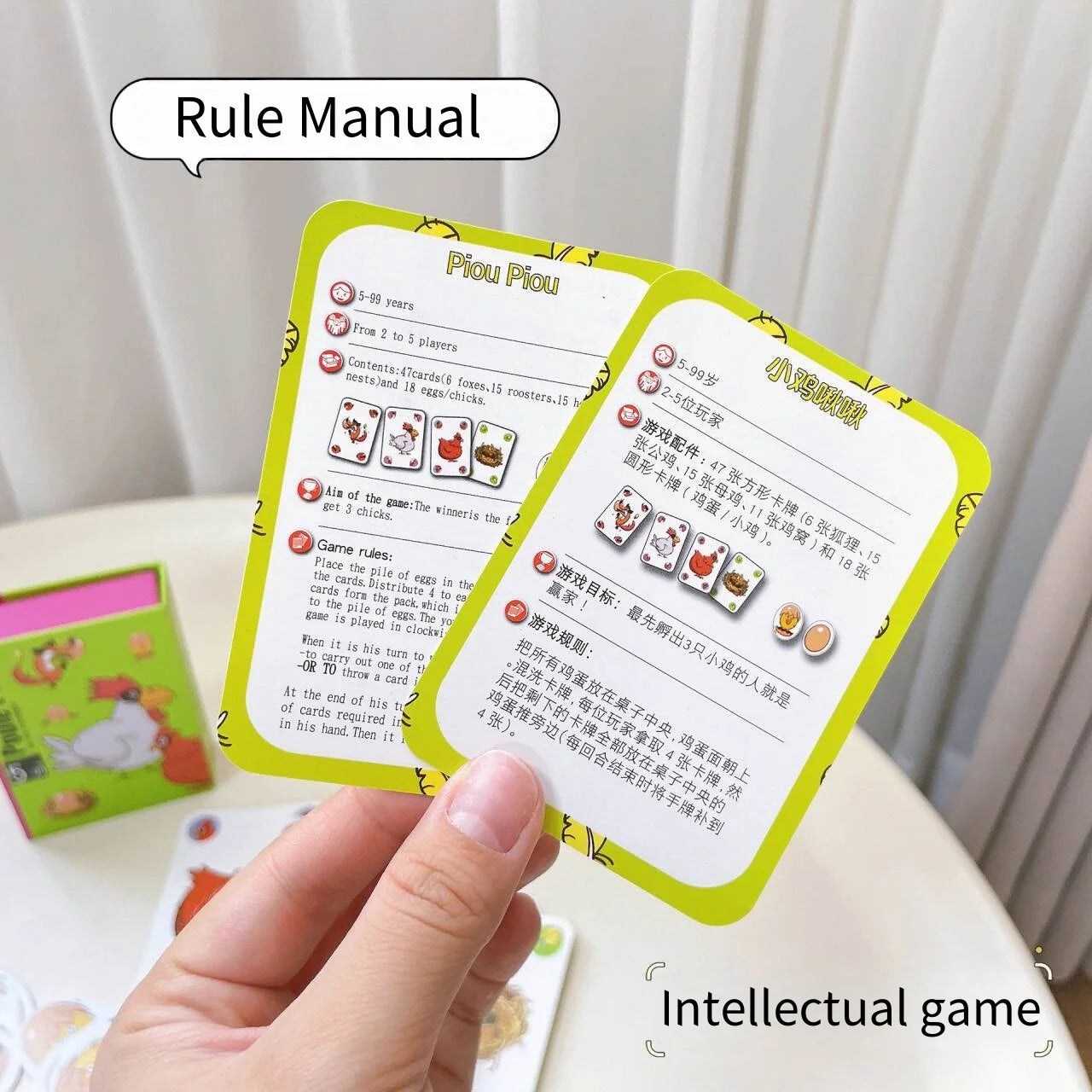 3 types Hot board games Chicken Chiu Chiu Board Game Drecksau Black Sheep Piou Piou Party Game Cards Intellectual Toy Kid Gift
