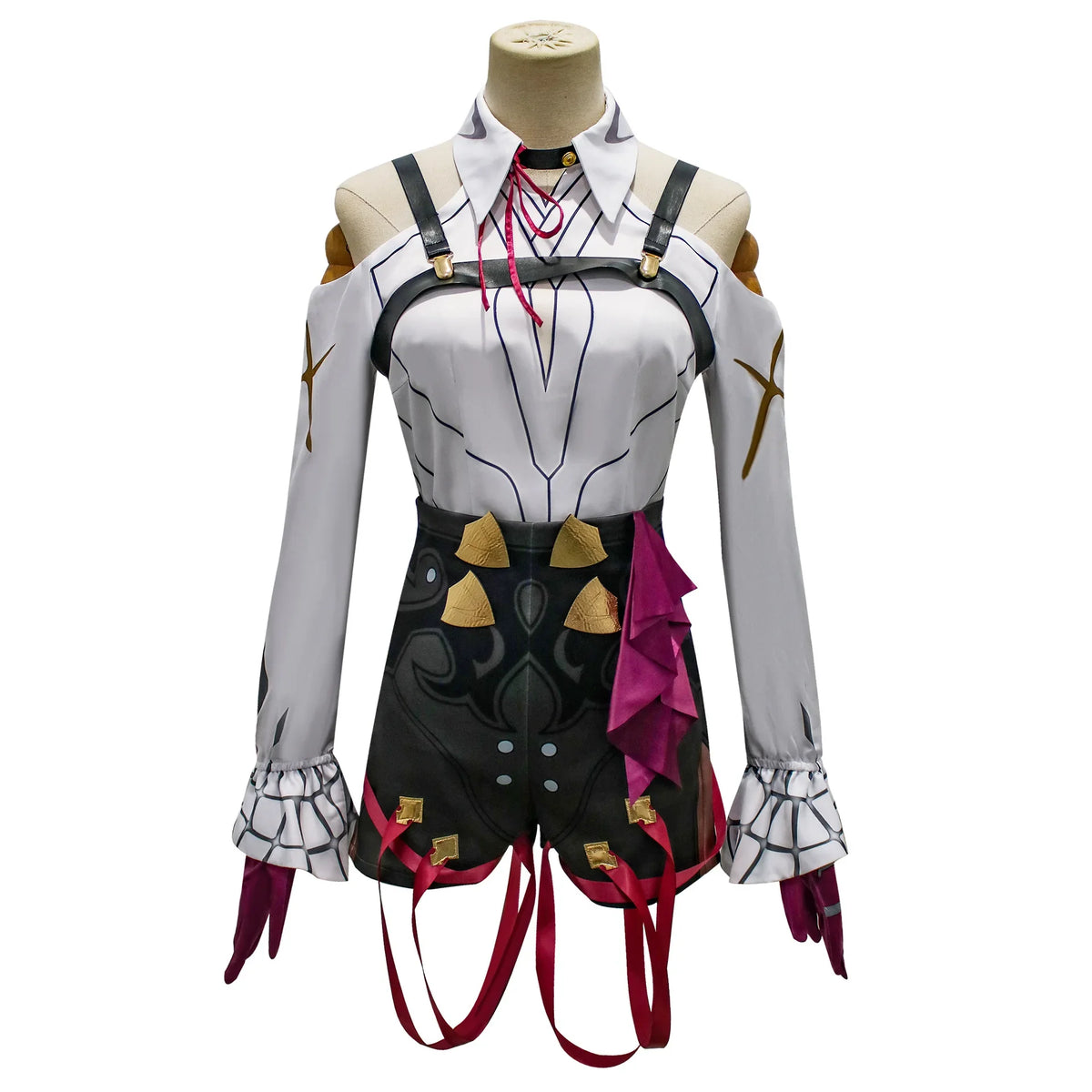 Honkai Star Rail Cosplay Costume Honkai Kafka Cosplay Costume Helloween Party Suit with Wig Kafka Outfit Uniform
