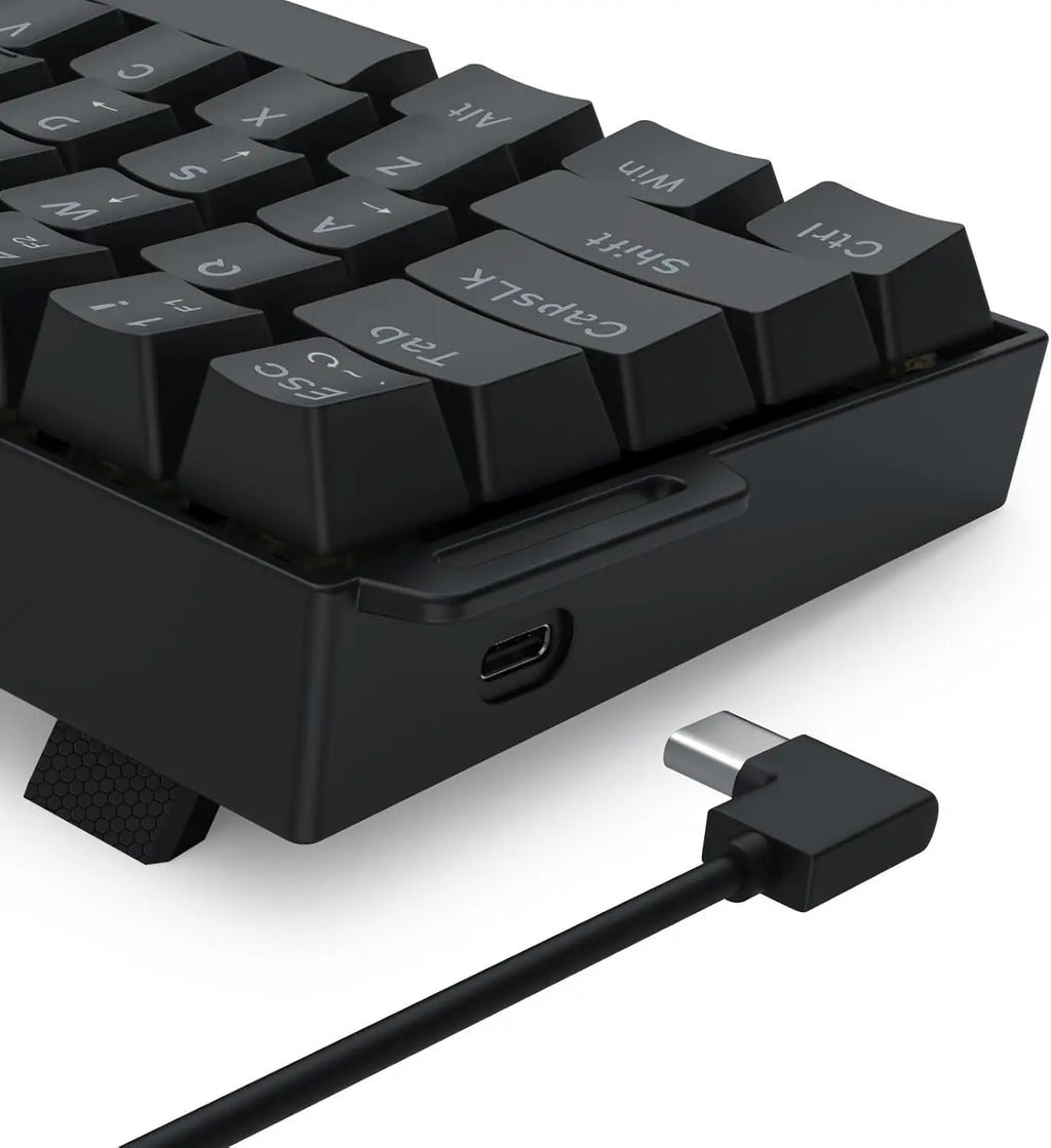Redragon K617 HE Rapid Trigger Gaming 60% 61 Keys Wired Mechanical Keyboard,Dedicated Hall Effect Magnetic Switch,Strap Version