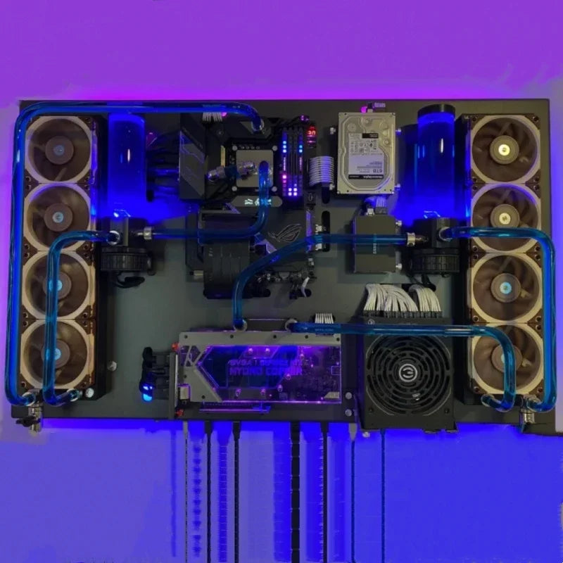 I9-14900KS/RTX 4090 split water-cooled gaming computer console