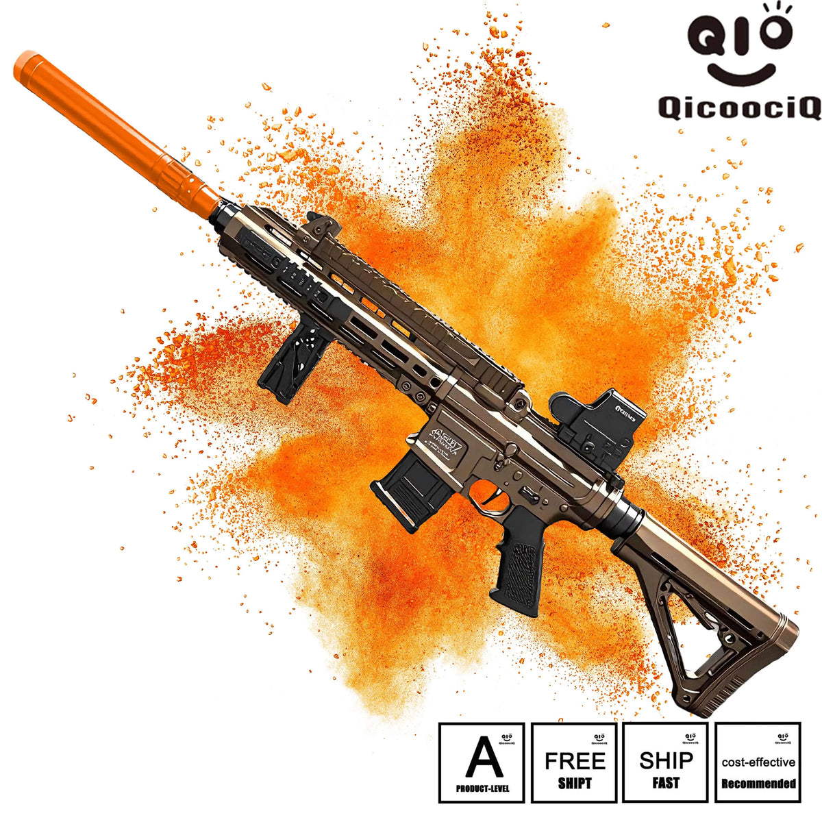 AR57 for Outdoor Activities Game Party.2MODE:Hand Movement And Electric Full Auto
