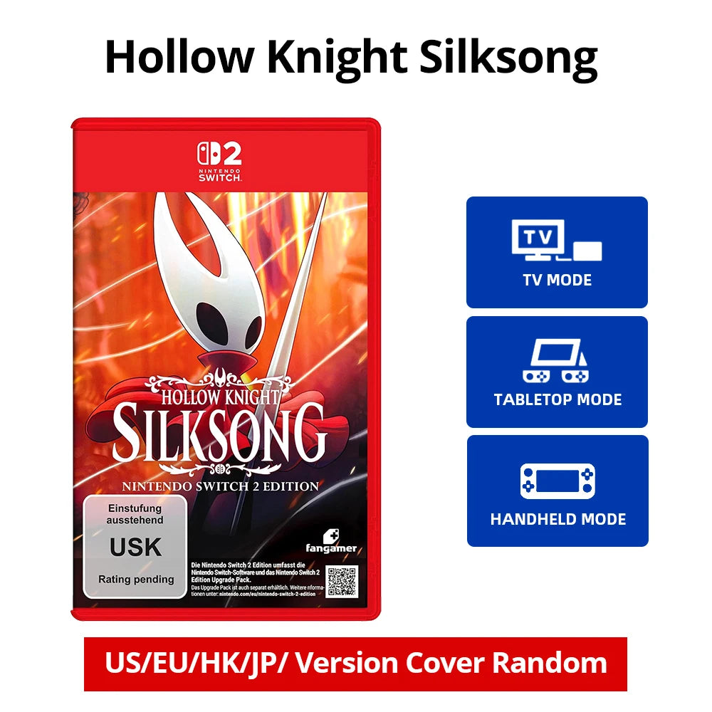 Nintendo Switch Game - Hollow Knight Silksong- Games Physical Cartridge for Nintendo Switch OLED Lite