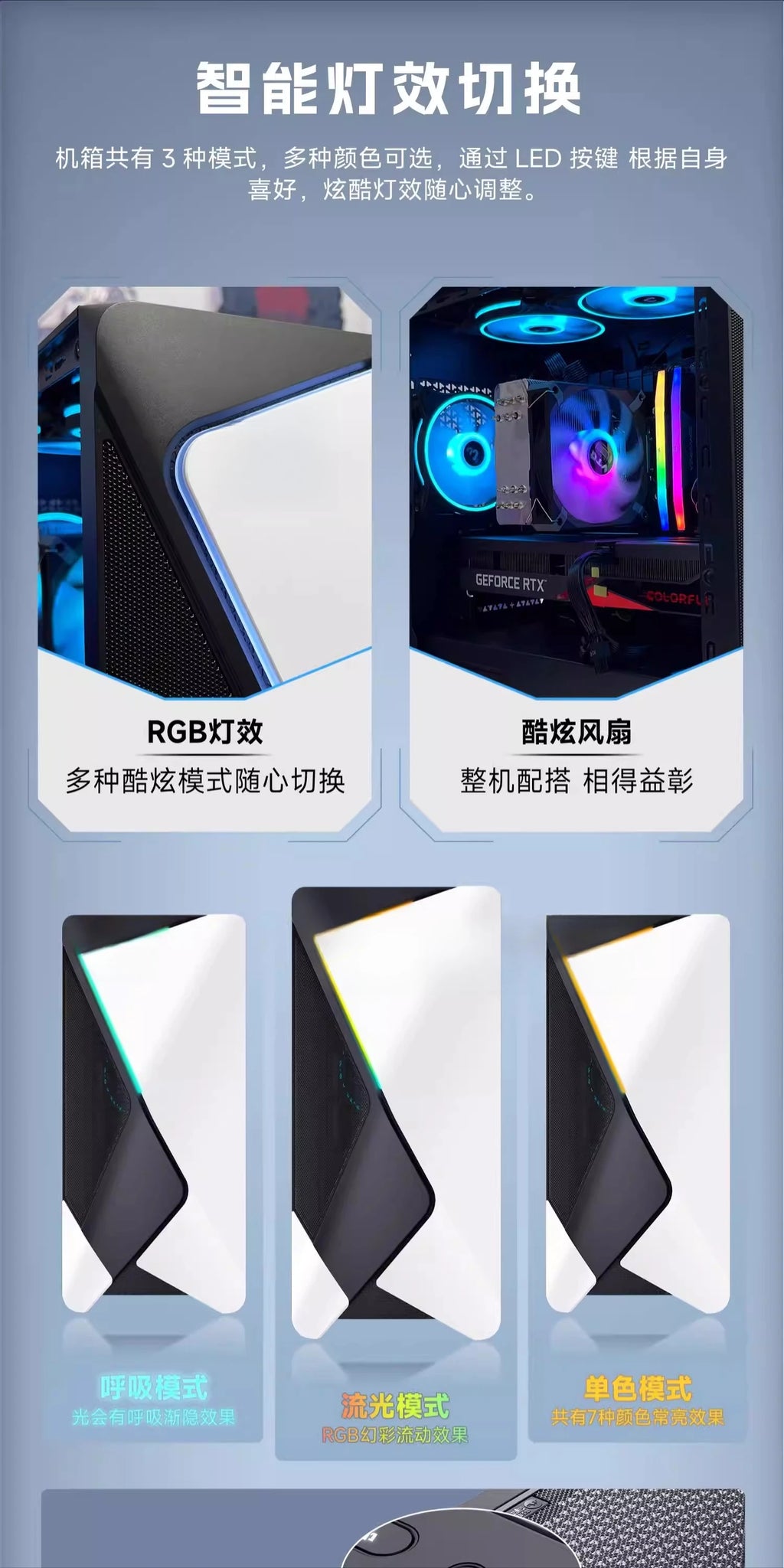 Computer host RTX5060 gaming computer host office desktop