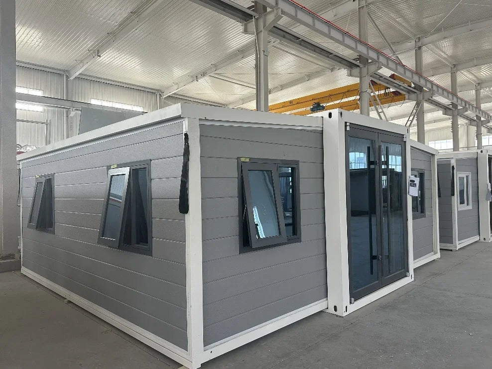 Customized Prefabricated Container House, Modular Expandable Homes, Mobile Tiny House, Office Cabin, Disaster Relief Housing Fol