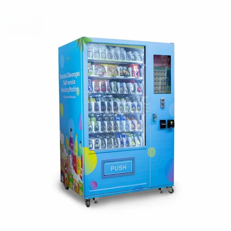 FL Snack and Beverage Vending Machine fast goods output for business center self‑service retail vending gear