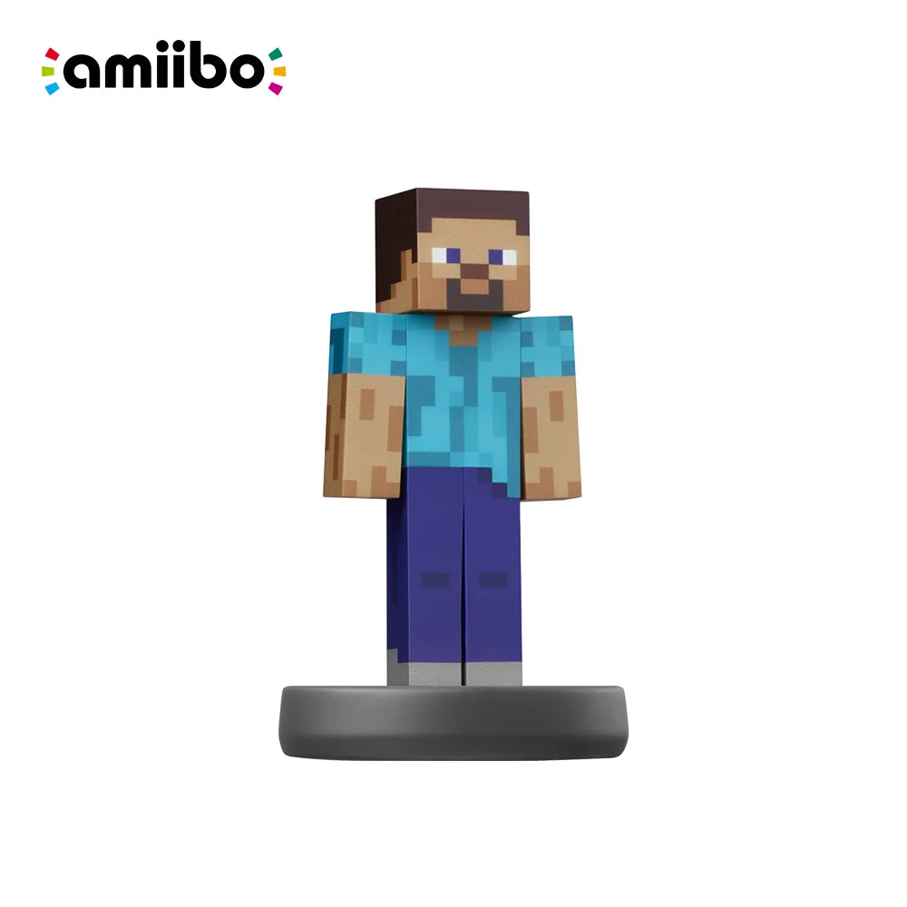 Nintendo Amiibo Figure - Steve - Alex- for Nintendo Switch OLED Lite Game Interaction Model