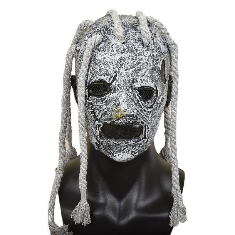 Joey Mask Jordison Band Slip Cosplay Knot Accessories Men Halloween Masquerade Male Scary Full Face Helmet For Disguise Roleplay
