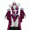 Anime Teen Titans Starfire‌ Purple Jumpsuit Cosplay Costumes for Halloween Party Costume Performance Clothes for Adults Women