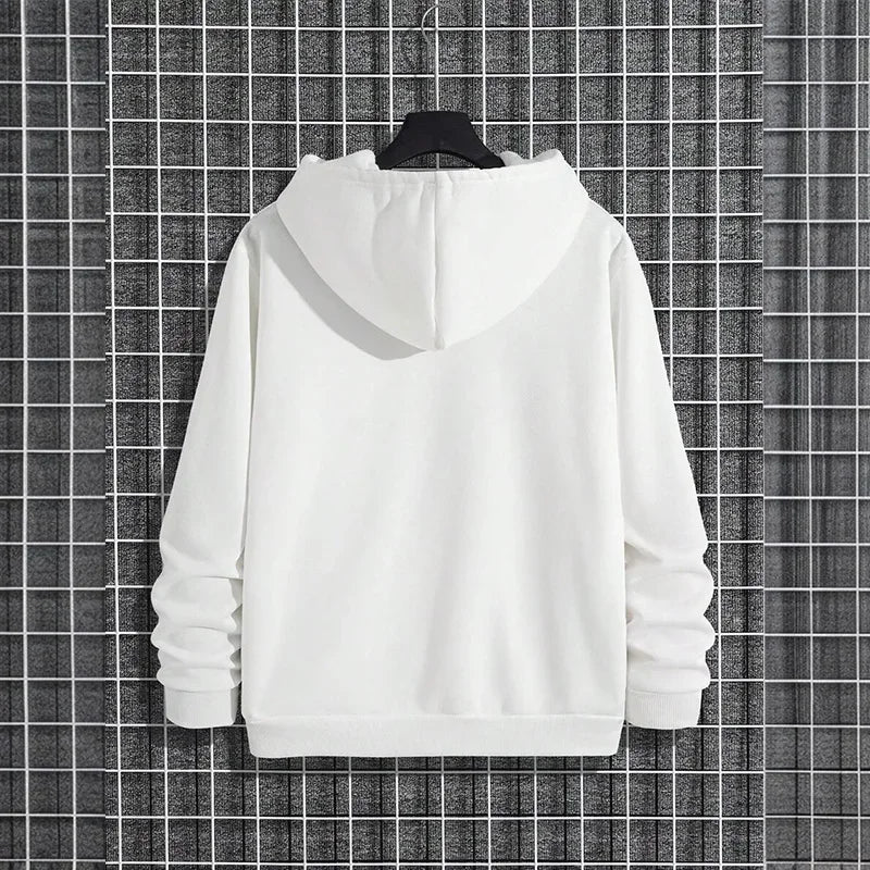 Urban Fashion Hip Hop Hooded Sweatshirt Male Trendy Casual Pullover Satan Inverted Cross 666 Symbol Streetwear Hoodies for Men