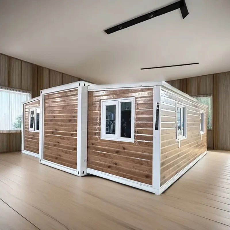 Container House Mobile House Double-wing Folding House Stylish Compact Expandable Waterproof Modern Modular Hot Sale
