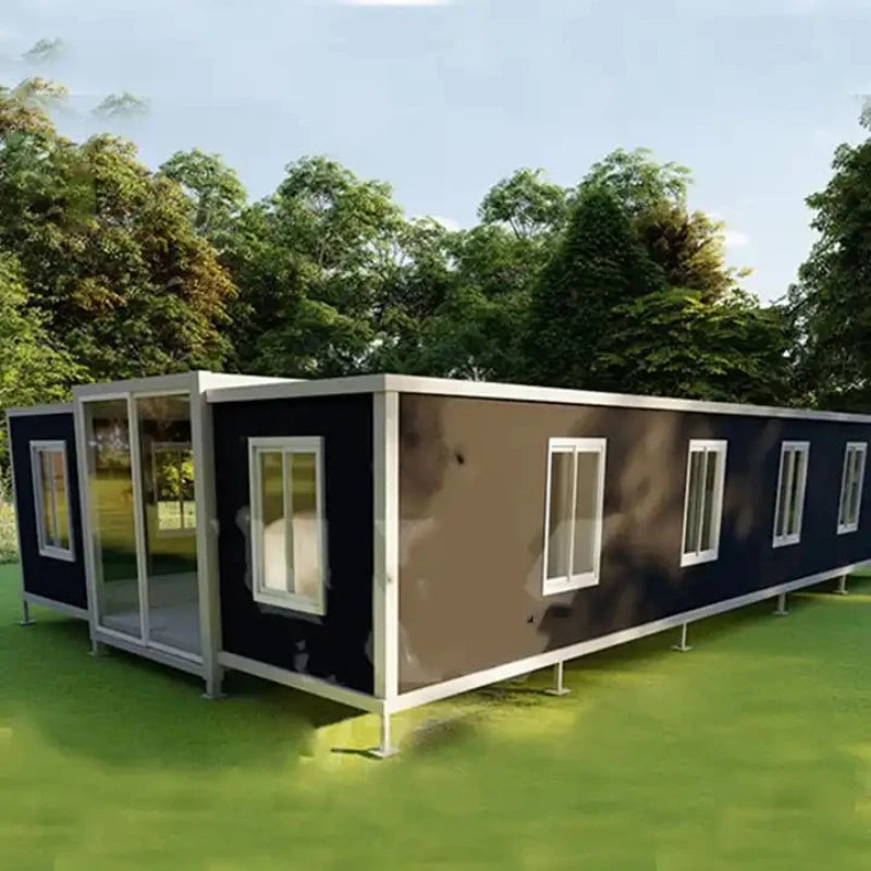 Prefabricated Container House 36㎡ Modern Portable Folding Tiny Home 2/3 Bedroom Modular Luxury Expandable Container House for US