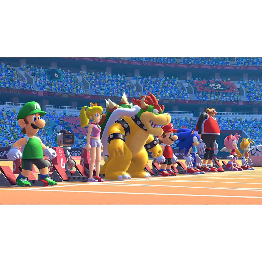 Mario & Sonic at the Olympic Games Tokyo 202 - Nintendo Switch Game  Physical Cartridge Card Support TV Tabletop Handheld Mode