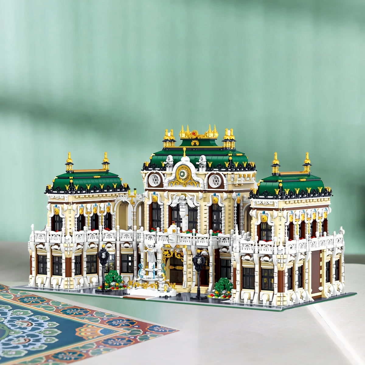 11930PCS Grand Palace Building Blocks Set Large European Baroque Royal Castle Modular Architecture Bricks MOC Street View Model Toys Kit Collectible Display Model Gift For Adult