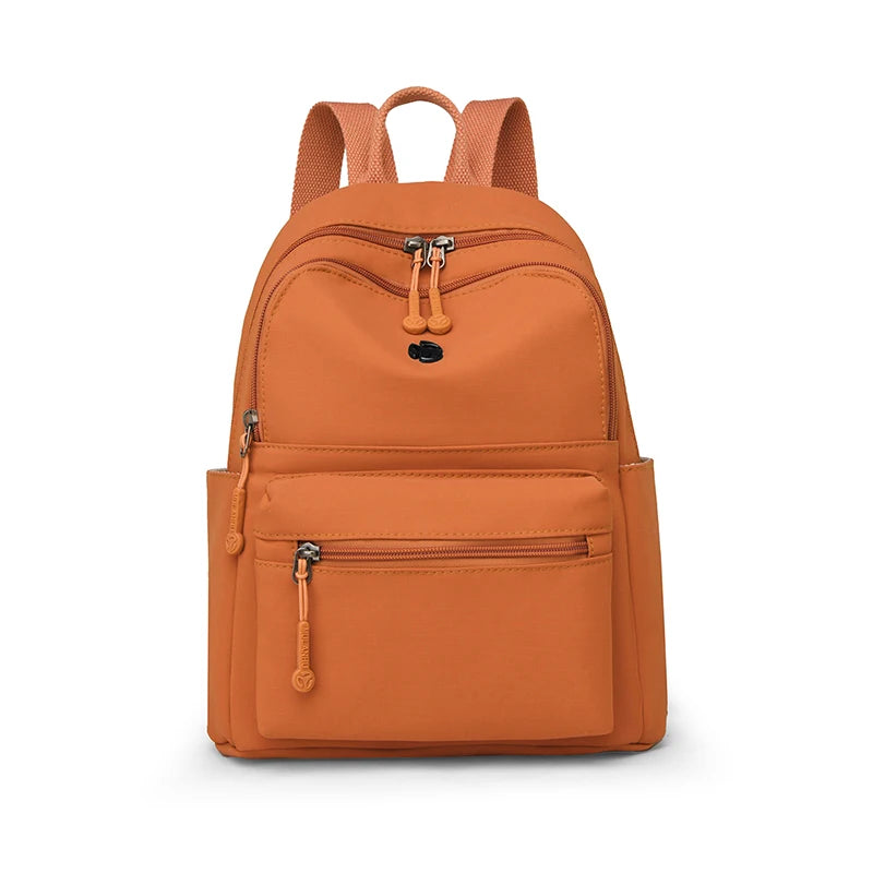 Casual Multi Pockets Backpacks for Women Waterproof Nylon Daypack Women Lightweight Back Pack Ladies Large Capacity Travel Bags