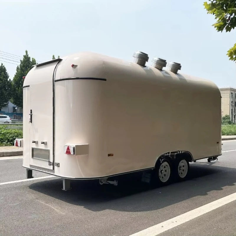 Fulai Remolque Food Truck Taco Ice Cream Truck Mobile Catering Hot Dog Burger BBQ Food Trailer with Full Kitchen Equipments