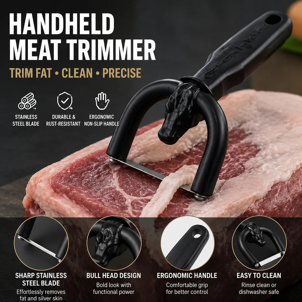 1/2/4Handheld Beef and Pork Slicer New Type of Meat Fat Trimmer  Beef Slicer Fat Cooking Barbecue Tool Kitchen Cooking Tool